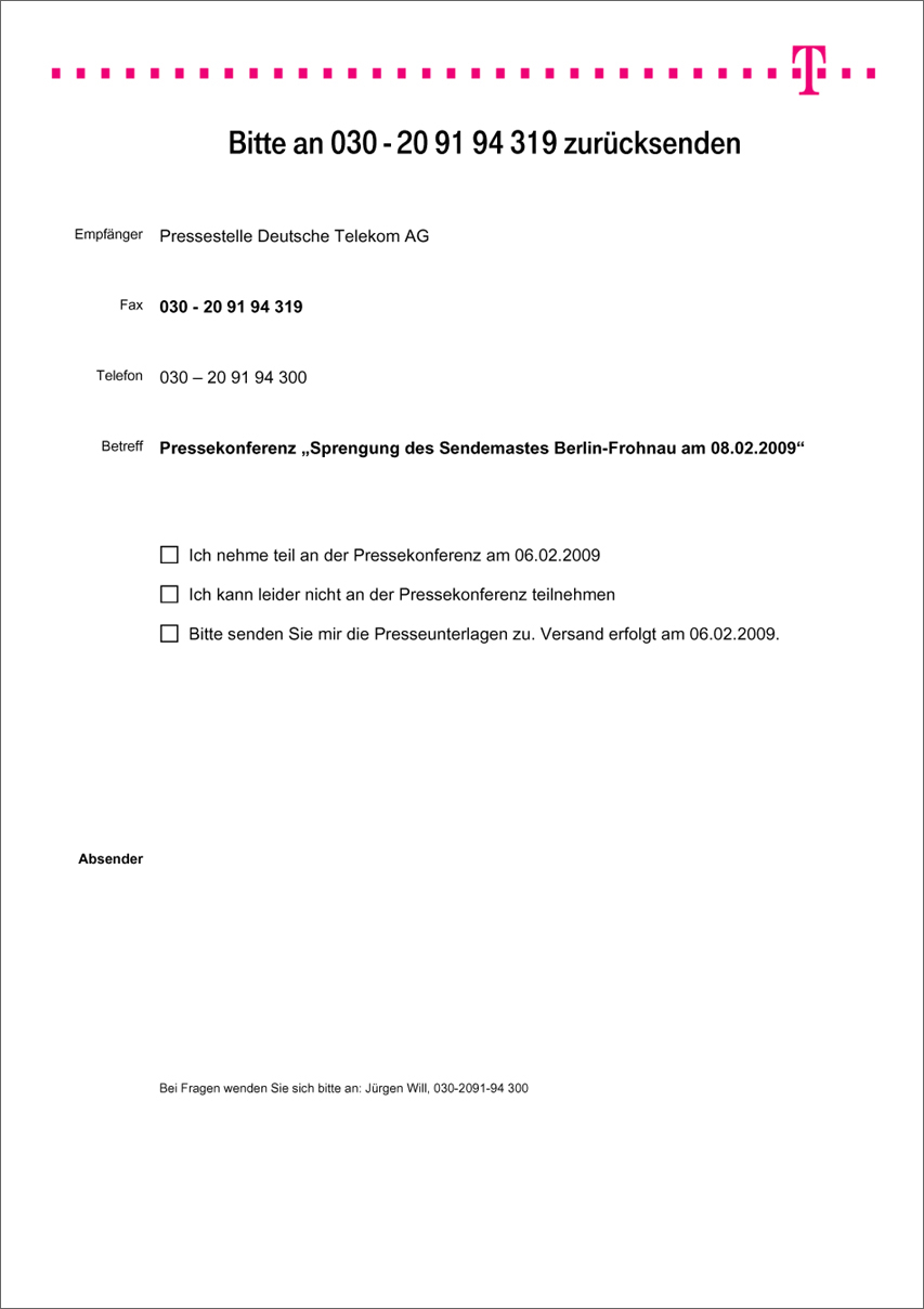 Richtfunkmast Berlin-Frohnau